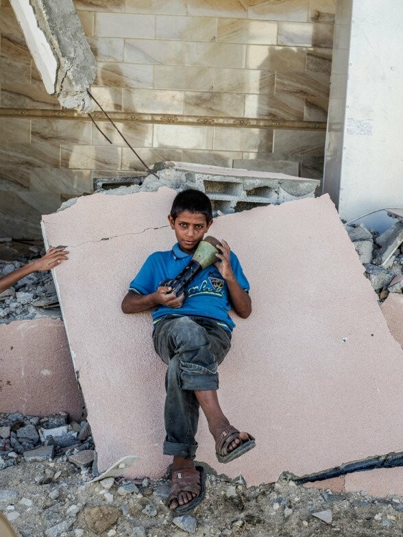  Η ζωή στα ερείπια της Γάζας 