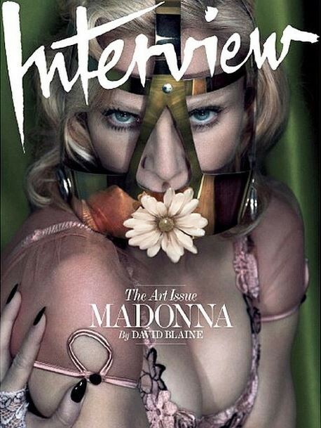 H Madonna γυμνή στο Ιnterview