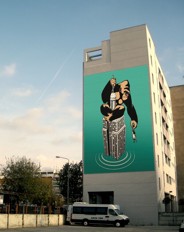 Ψηφιακή street art: H Θεσσαλονίκη αλλάζει όψη