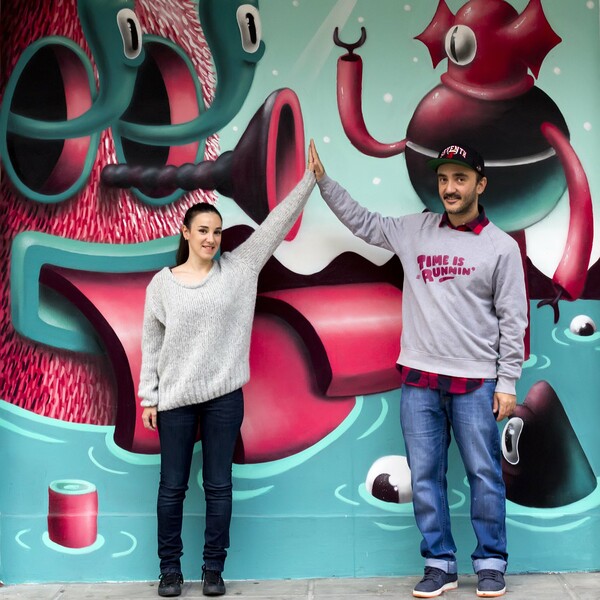Πώς βρέθηκε η street art της Σιμόνης Φοντάνα και του Ser στο Μουσείο Μπενάκη;