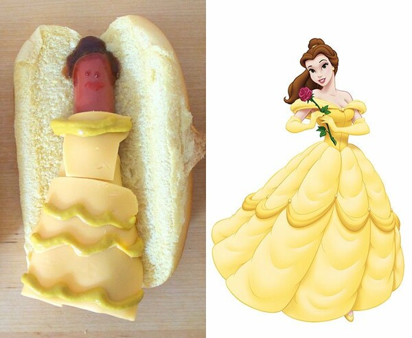 Lucky Peach: Οι πριγκίπισσες της Disney σαν hot dogs