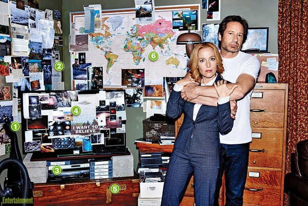 Οι πρώτες φωτογραφίες από την επιστροφή των X-Files