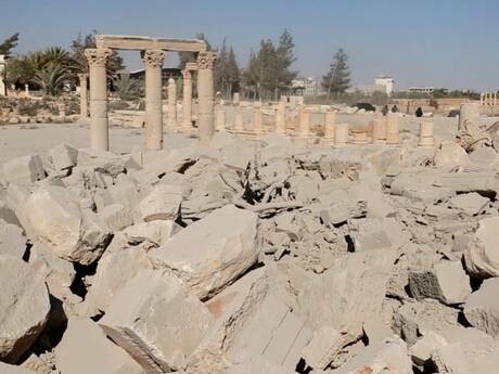 Έτσι κατέστρεψε ο ISIS τον ναό της Παλμύρας