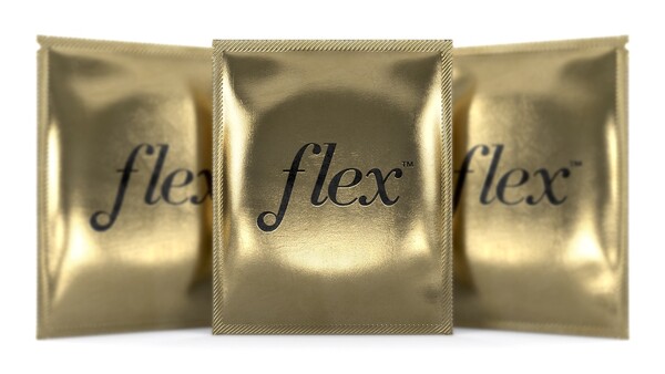 Το ταμπόν Flex σχεδιάσθηκε ώστε να χρησιμοποιείται κατά την διάρκεια του σεξ.