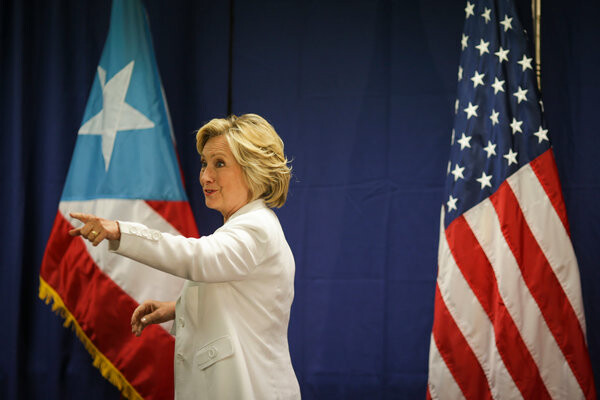 Νίκη στο Πουέρτο Ρίκο για την Χίλαρι Κλίντον