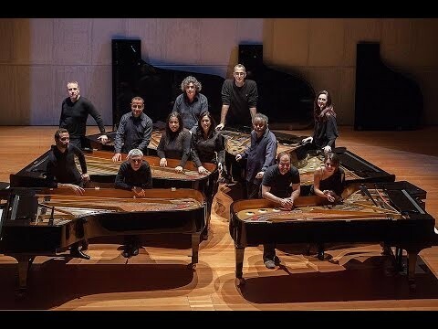 Ένα μουσικό πανδαιμόνιο του Γιώργου Κουμεντάκη, με 6 πιάνα και 12 πιανίστες