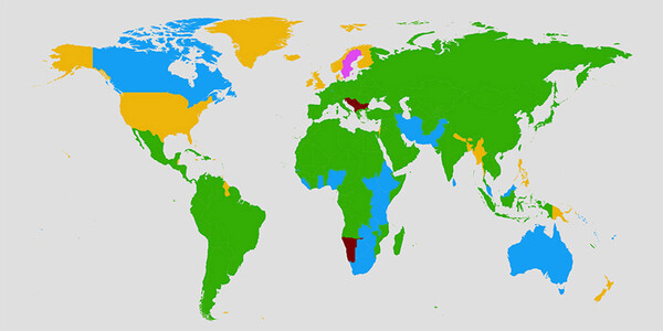 Ο παγκόσμιος χάρτης των ξένων γλωσσών- Ποια "ψηφίζει" η Ελλάδα