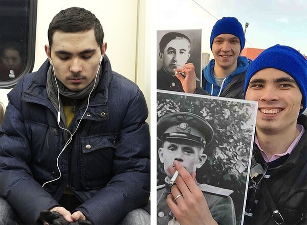 Το (ελαφρώς ανατριχιαστικό) πείραμα ενός φωτογράφου- Απαθανάτισε άγνωστους στο μετρό και μετά τους έψαξε σε ένα app