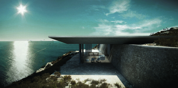 Η καμουφλαρισμένη κατοικία με την πισίνα-καθρέφτη στην Τήνο, στους νικητές των Αμερικανικών Βραβείων Αρχιτεκτονικής 2016