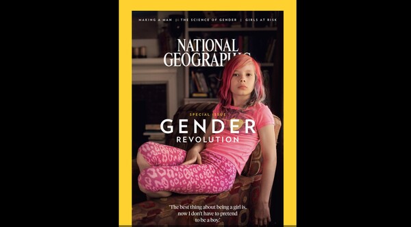 To National Geographic γράφει ιστορία κυκλοφορώντας πρώτη φορά με εξώφυλλο 9χρονη transgender