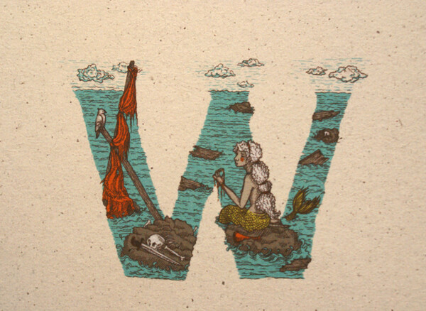 Μία παραμυθένια ισλανδική γραμματοσειρά φτιαγμένη από θαλάσσια τέρατα