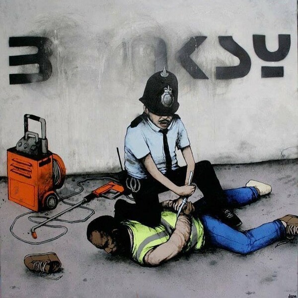 Ο αιρετικός Dran αποκαλείται «ο Γάλλος Banksy» και δημιουργεί σχέδια που σε βάζουν σε σκέψεις