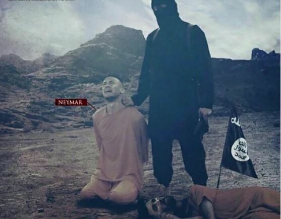 Μετά τον Μέσι, το Ισλαμικό Κράτος βάζει στο στόχαστρο και τον Νεϊμάρ