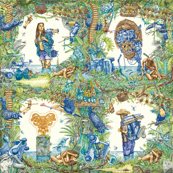 Η τέχνη του Ηλία Καφούρου επικοινωνεί με το τροπικό δάσος της Κόστα Ρίκα και το ατελιέ της Hermès
