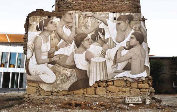 Ο Φίκος φτιάχνει εντυπωσιακές τοιχογραφίες μεγάλου μεγέθους σε όλο τον κόσμο