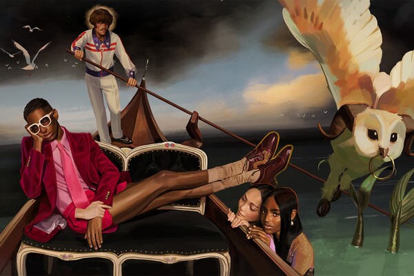 Στη νέα καμπάνια του οίκου Gucci τα ρούχα ζωντανεύουν μέσα σε πίνακες μεγάλων ζωγράφων