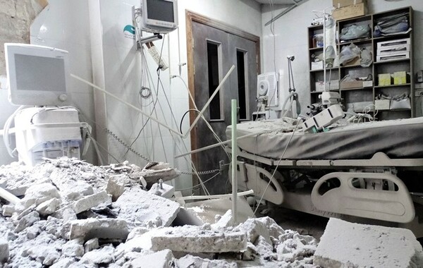 Σύριος γιατρός χτίζει ένα υπόγειο νοσοκομείο για γυναίκες και παιδιά