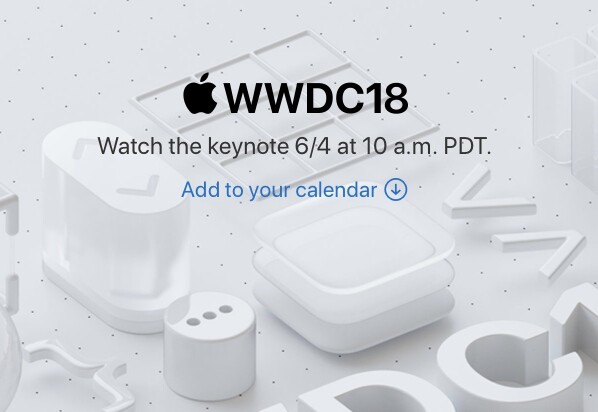 H Apple επιβεβαιώνει τη ζωντανή μετάδοση του WWDC 2018