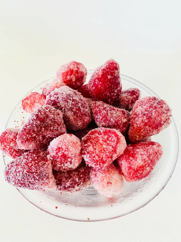 frozen strawberries