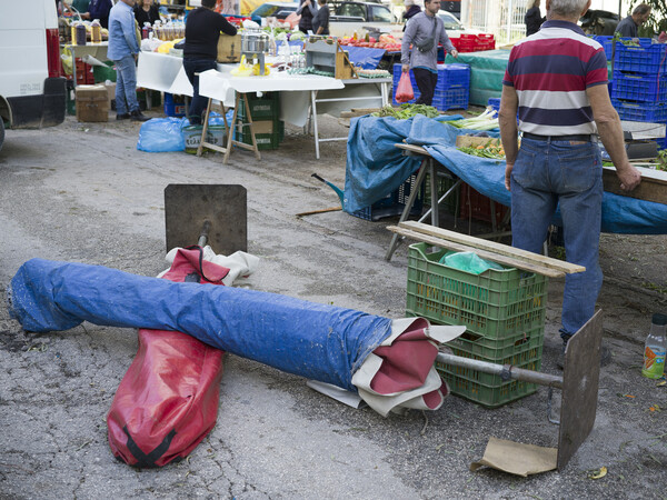 Νεκρές φύσεις στη λαϊκή αγορά του Ναυπλίου
