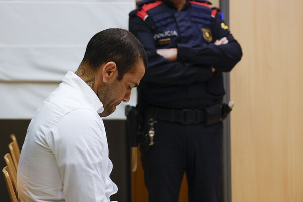 Ένοχος ο Ντάνι Άλβες για σεξουαλική επίθεση - Καταδικάστηκε σε φυλάκιση 4,5 ετών