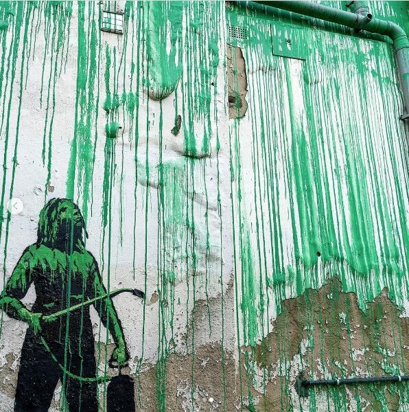 Νέο έργο από τον Banksy στο Λονδίνο με μήνυμα για το περιβάλλον