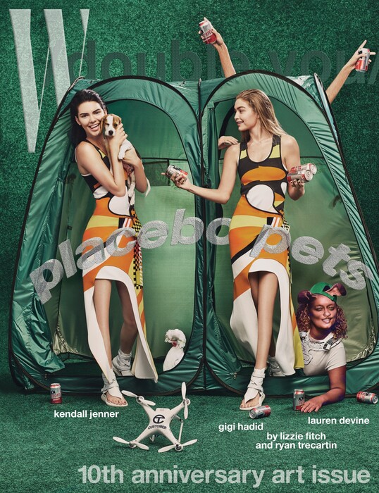Τα εξαφανισμένα γόνατα των μοντέλων Kendall Jenner και Gigi Hadid τερματίζουν τον όρο κακό photoshop
