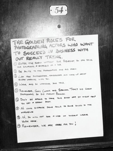 Ο Bruce Weber ανοίγει το «διάσημο» αρχείο του και μοιράζεται τους «Χρυσούς Κανόνες» για επίδοξους ηθοποιούς