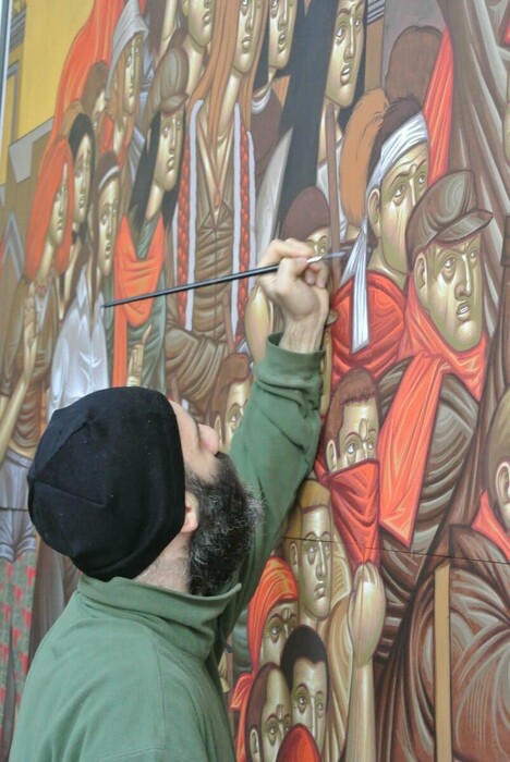 Στέλιος Φαϊτάκης: Πώς να ζωγραφίσεις αγίους όταν κανείς δεν τους πιστεύει πια
