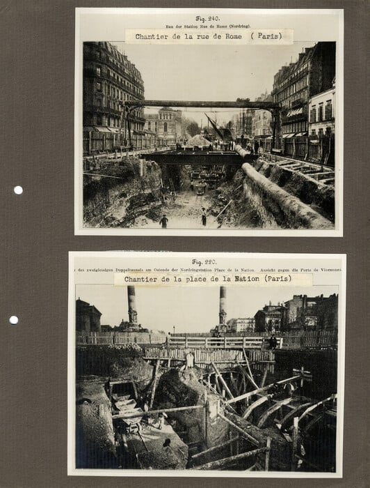 Ανέκδοτες και σπάνιες εικόνες από την κατασκευή του Ηλεκτρικού στην Ομόνοια (πριν έναν αιώνα)