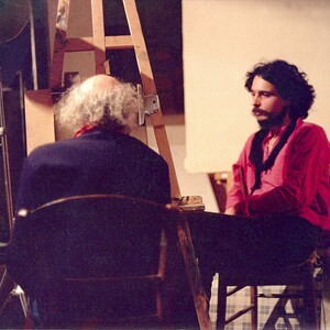 Γιάννης Τσαρούχης. Σπουδή για πορτραίτο. 1981