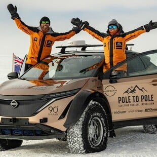 Το Nissan Ariya ολοκλήρωσε την αποστολή Pole to Pole