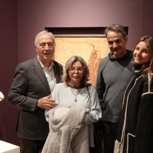 Στο μουσείο της Ακρόπολης ο Κυριάκος Μητσοτάκης- Τον ξενάγησε ο Νίκος Σταμπολίδης